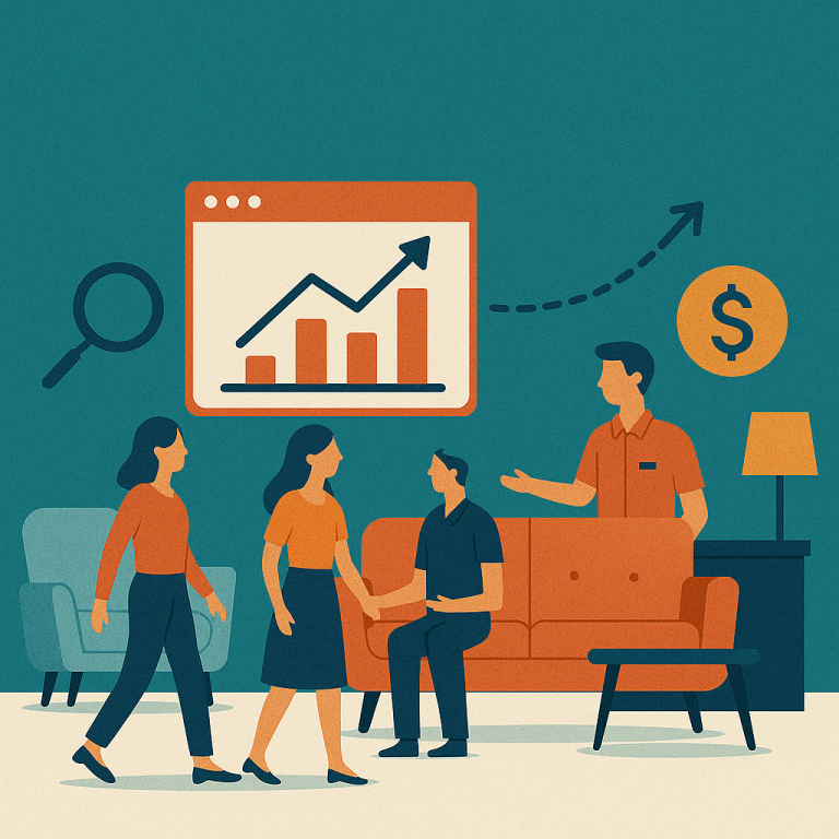 Traffic & Conversion Dynamics in Furniture Retail